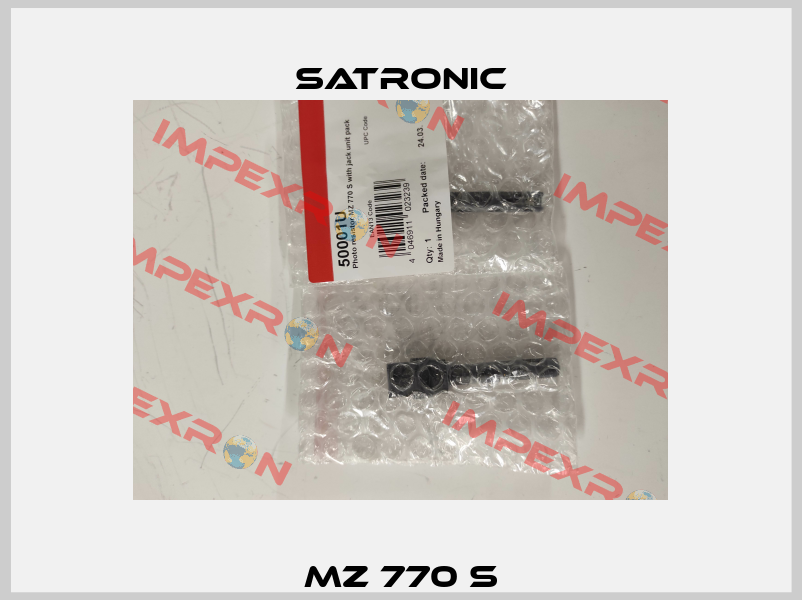 MZ 770 S Satronic