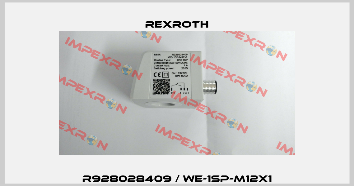 R928028409 / WE-1SP-M12X1 Rexroth