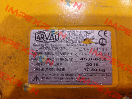 YZKA724184  ARVAL