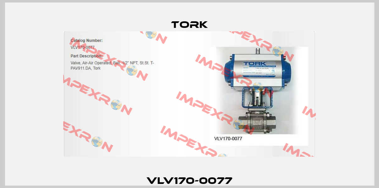 VLV170-0077 Tork
