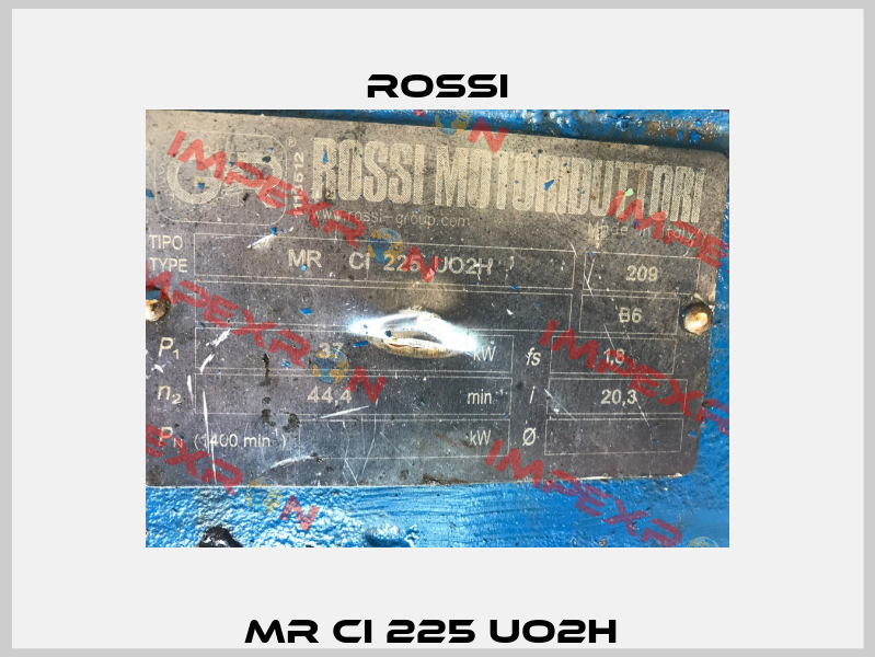 MR CI 225 UO2H  Rossi