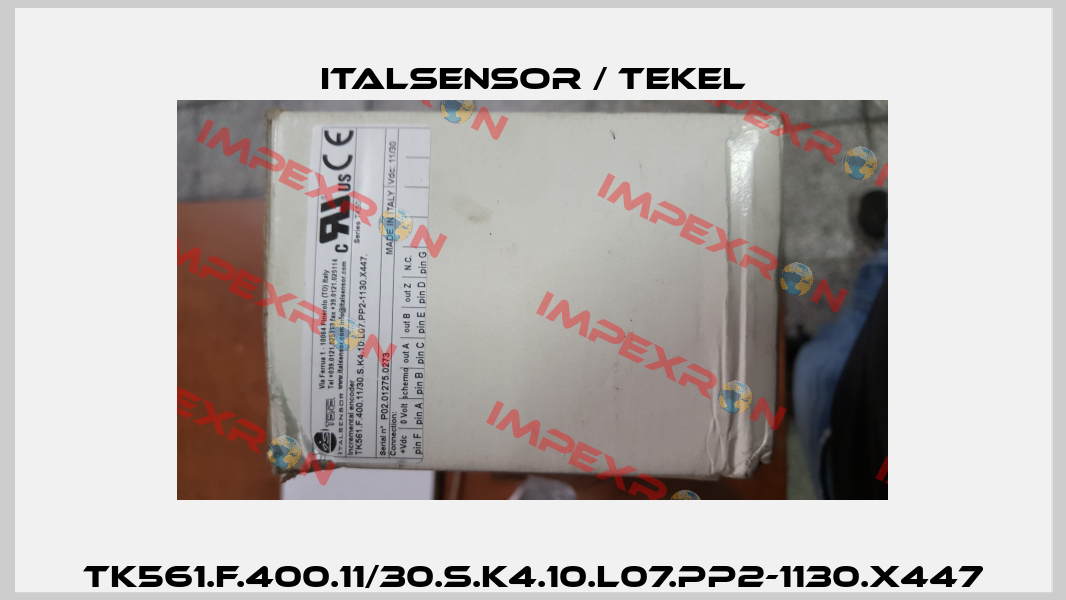 TK561.F.400.11/30.S.K4.10.L07.PP2-1130.X447 Italsensor / Tekel