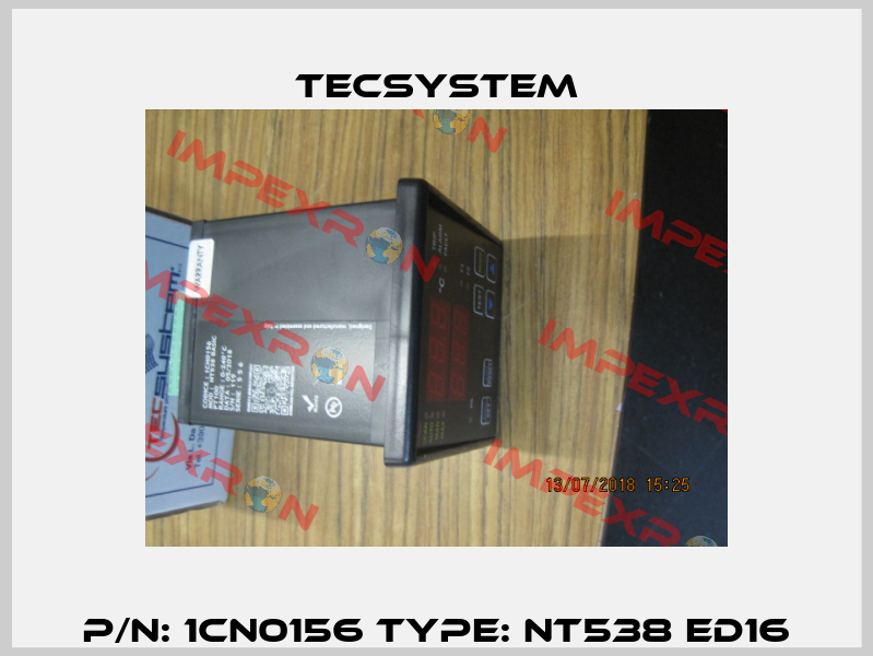 P/N: 1CN0156 Type: NT538 ED16 Tecsystem