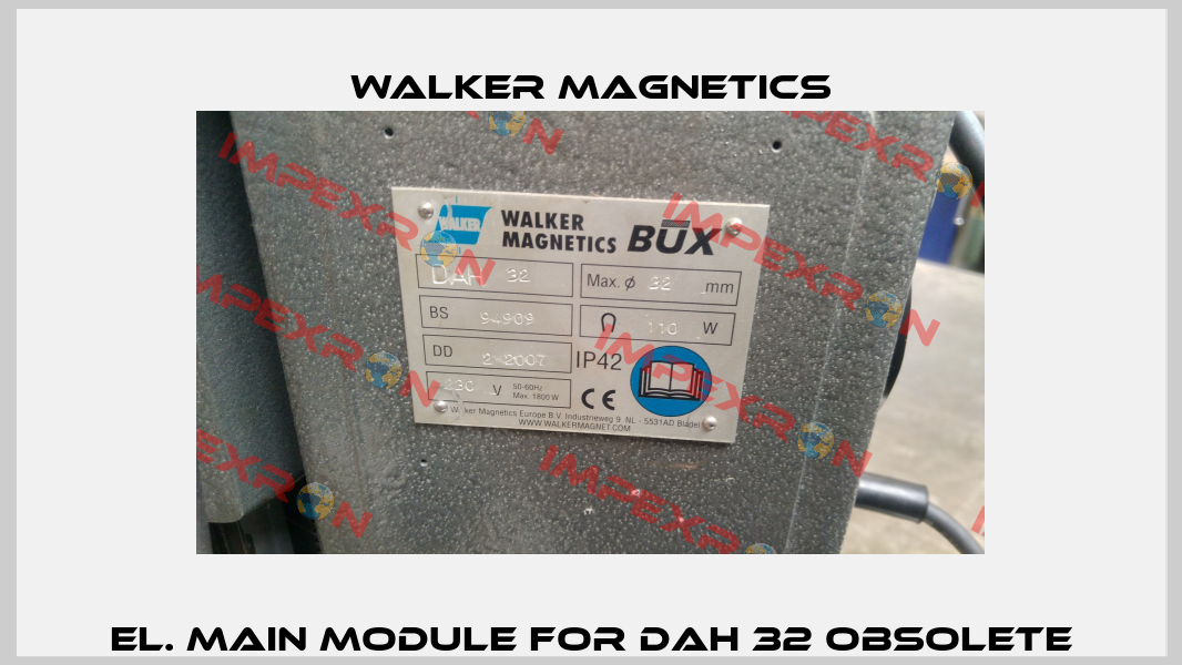 el. main module for DAH 32 obsolete Walker Magnetics