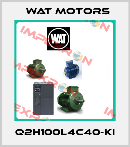 Q2H100L4C40-KI Wat Motors