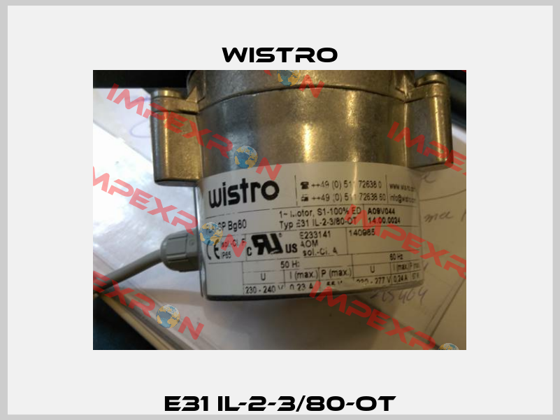 E31 IL-2-3/80-OT Wistro