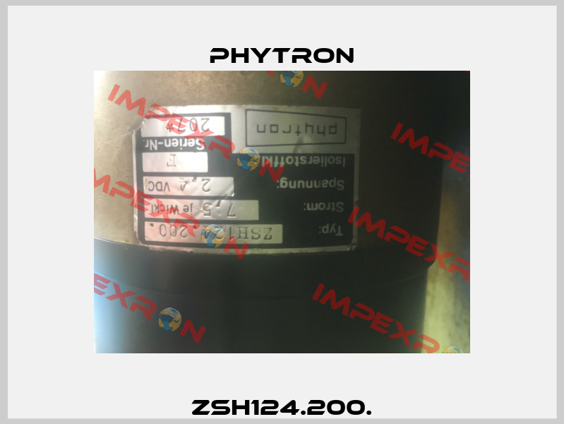 ZSH124.200. Phytron