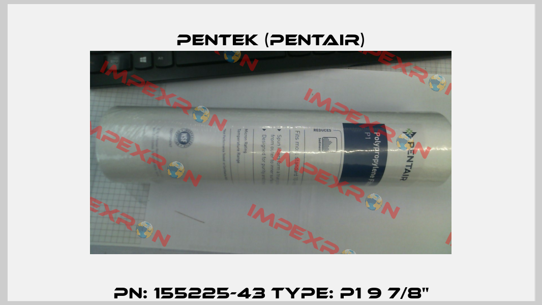 PN: 155225-43 Type: P1 9 7/8" Pentek (Pentair)