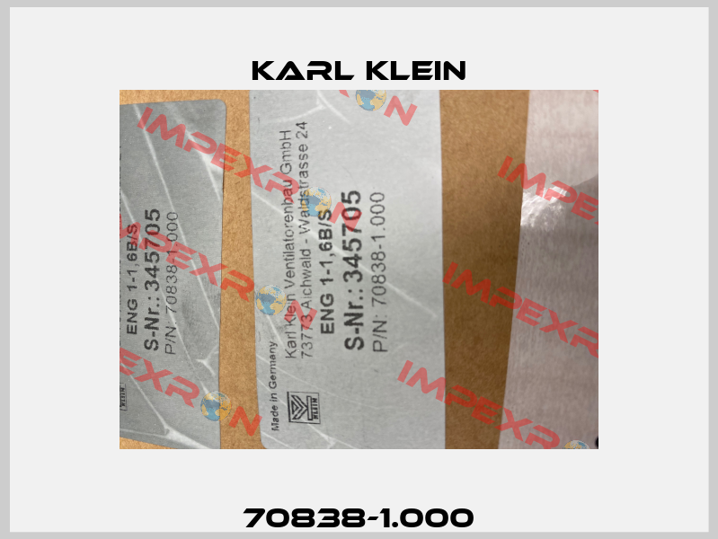 70838-1.000 Karl Klein