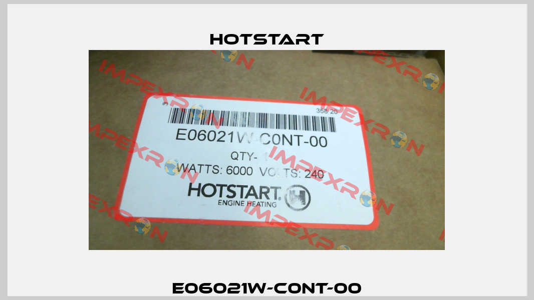 E06021W-C0NT-00 Hotstart