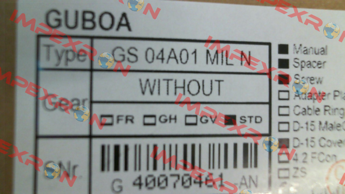 GS 04A01-MIL-N Guboa