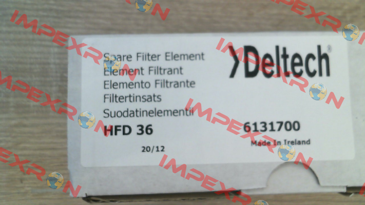 P/N:6131700; Type: HFD 36 Deltech