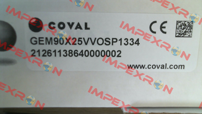 GEM90X25VVOSP1334 Coval