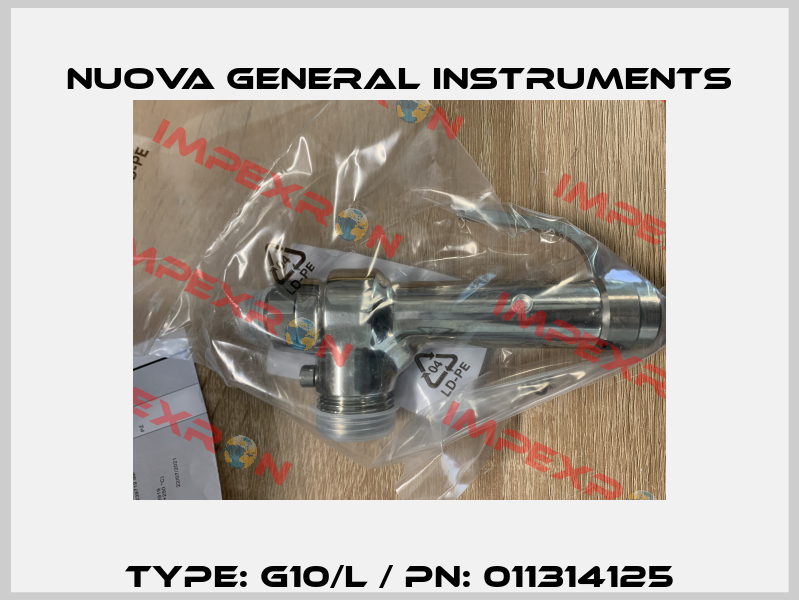Type: G10/L / PN: 011314125 Nuova General Instruments