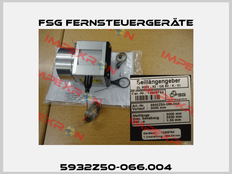 5932Z50-066.004 FSG Fernsteuergeräte