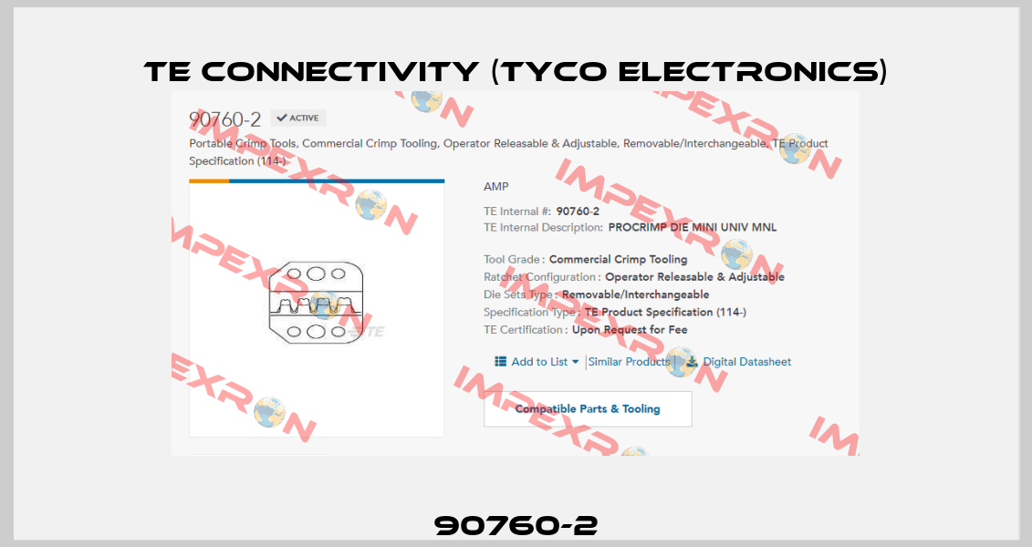 90760-2 TE Connectivity (Tyco Electronics)