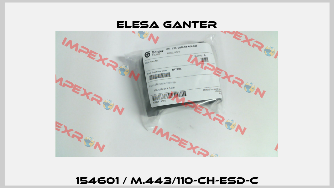 154601 / M.443/110-CH-ESD-C Elesa Ganter