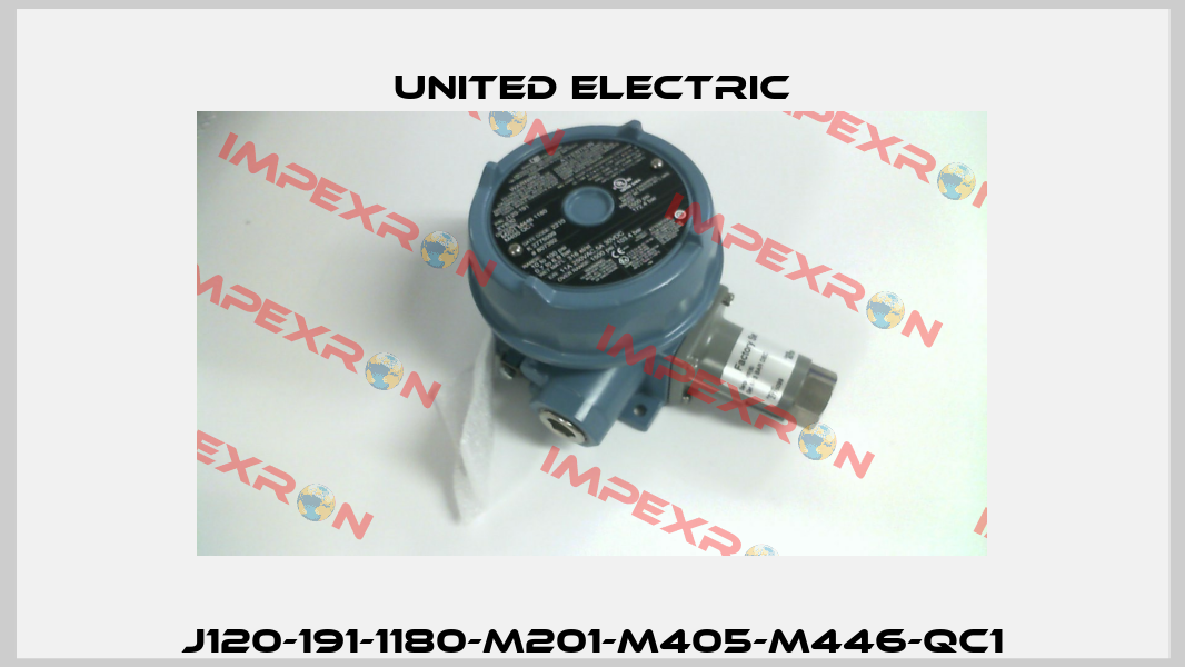J120-191-1180-M201-M405-M446-QC1 United Electric