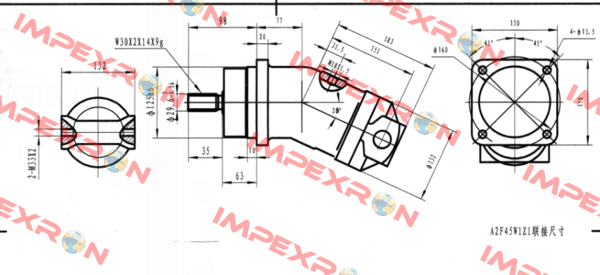 (4867868)  A2F45W1P2  Rexroth