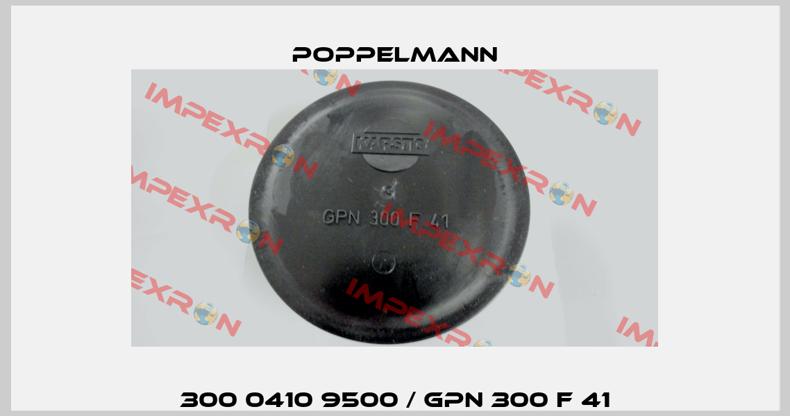 300 0410 9500 / GPN 300 F 41 Poppelmann